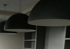 betonnen koepellampen 70cm
